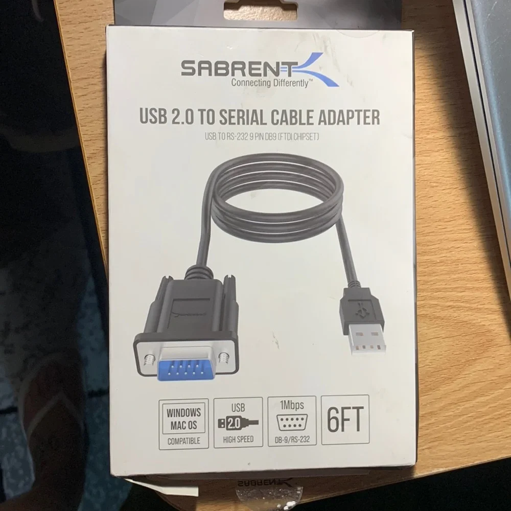 Serial cable adapter - Picture 1 of 2